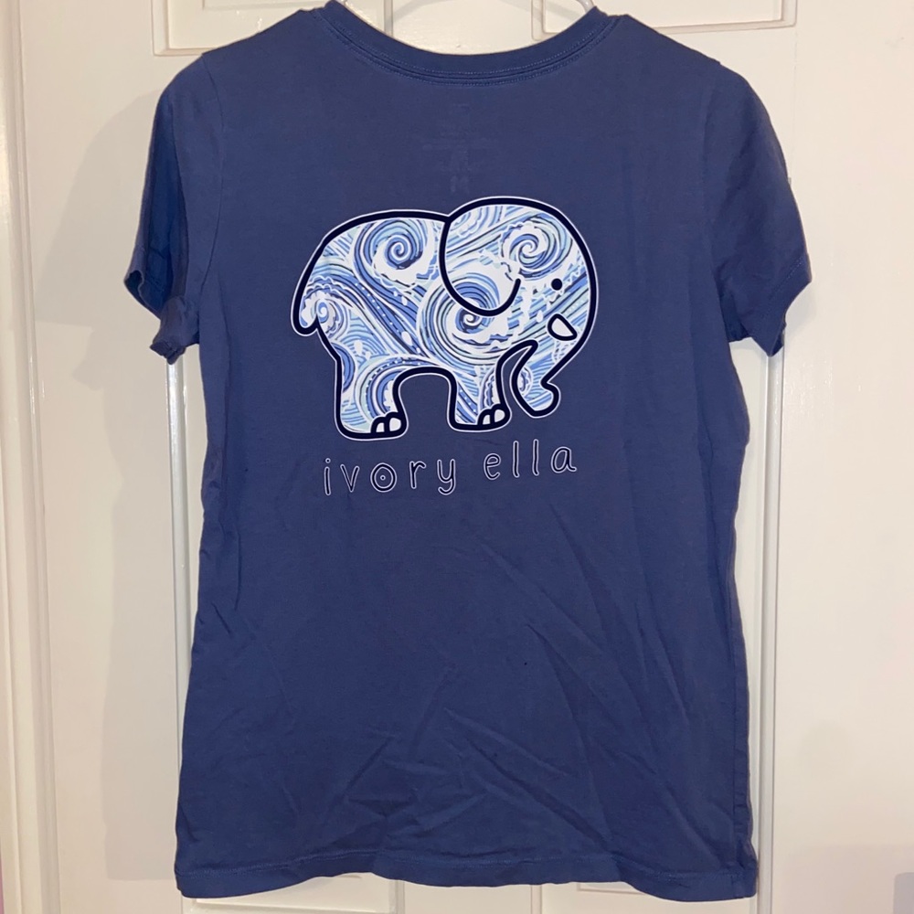 Ivory Ella short sleeve top